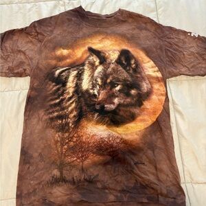 The Mountain Brown Graphic Tee